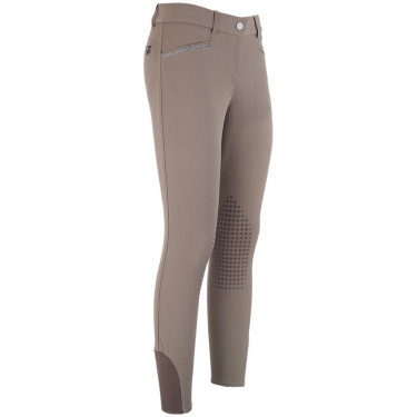 Pantaloni da equitazione Imperial Riding El Capone KneeGrip Ferro Beige