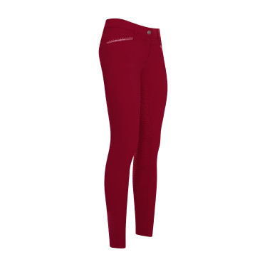 Pantaloni da equitazione Imperial Riding El Capone FullGrip Tango Rosso