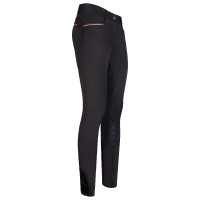 Pantalon d'équitation Imperial Riding El Capone FullGrip Or noir / rose Pantalon d'équitation Imperial Riding El Capone FullGrip Or noir / rose