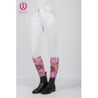 Pantaloni da equitazione Imperial Riding Admire FullGrip Bianco