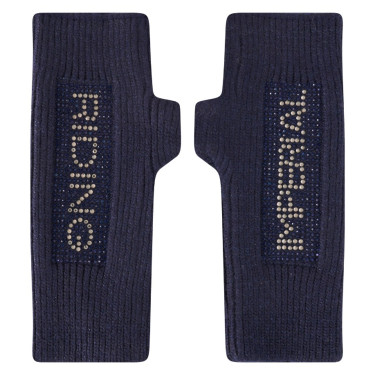 Guanti Imperial Riding Diamond Girl Blu navy