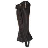 Mini chaps in pelle sintetica Imperial Riding Sparkling Nero / lilla