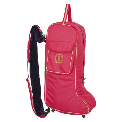 Sac pour bottes Imperial Riding Classic Rose brillante