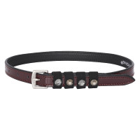 Cinghiette per speroni in cuoio Imperial Riding PARDOUZ corte Bordeaux verniciato