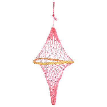 Rete per fieno con anello Imperial Riding Easyfill Rosa neon