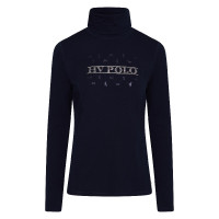 Top a maniche lunghe HV Polo Elize Blu navy