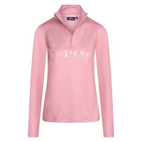 Top demi-zip Favouritas Tech HV Polo Rosa cipria