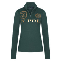 Top demi-zip Favouritas Tech HV Polo Verde Edera