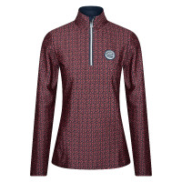 Top HV Polo Yule Rosso profondo