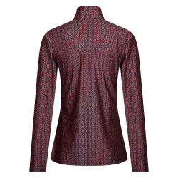 Top HV Polo Yule Rosso profondo