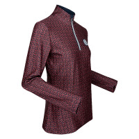 Top HV Polo Yule Rosso profondo