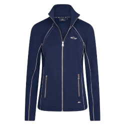 Felpa con zip tecnica HV Polo Carice