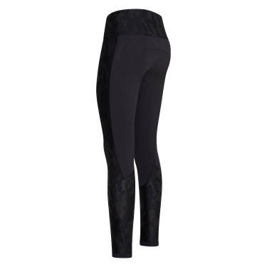 Leggings da equitazione Euro-Star Breez FullGrip Nero / mimetico Leggings da equitazione Euro-Star Breez FullGrip Nero / mimetico