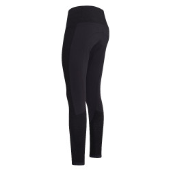Leggings da equitazione Euro-Star Breez FullGrip Nero argento