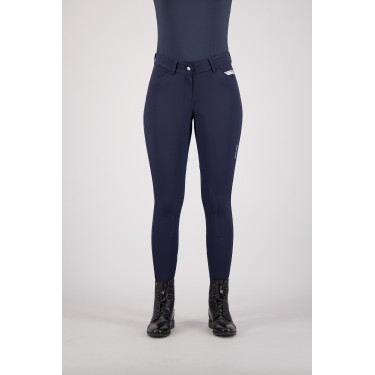 Pantaloni da equitazione Euro-Star Arista Fabric Knee Blu navy