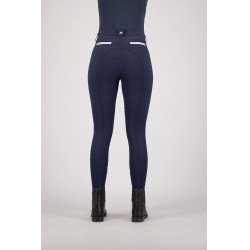 Pantaloni da equitazione Euro-Star Arista Fabric Knee Blu navy
