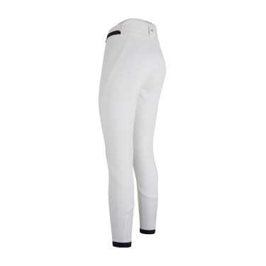 Pantaloni Euro-Star Equitazione Queen FullGrip Bianco