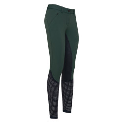 Pantaloni da equitazione Euro-Star Airflow 2.0 FullGrip Euro-Star Donna Verde gables / nero