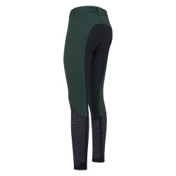 Pantaloni da equitazione Euro-Star Airflow 2.0 FullGrip Euro-Star Donna Verde gables / nero