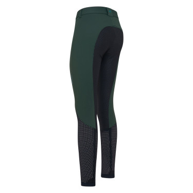 Pantaloni da equitazione Euro-Star Airflow 2.0 FullGrip Euro-Star Donna Verde gables / nero