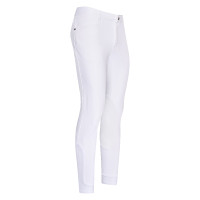 Pantaloni da equitazione Euro-Star Camillo KneeGrip Bianco