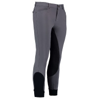 Pantaloni da equitazione Euro-Star Camillo FullGrip da uomo Titanio Grigio