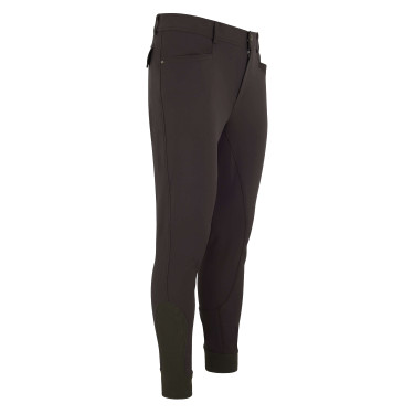 Pantaloni da equitazione Euro-Star Camillo FullGrip da uomo Mocca Marrone