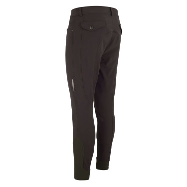 Pantaloni da equitazione Euro-Star Camillo FullGrip da uomo Mocca Marrone