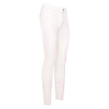 Pantaloni da equitazione Euro-Star Acer FullGrip uomo Bianco