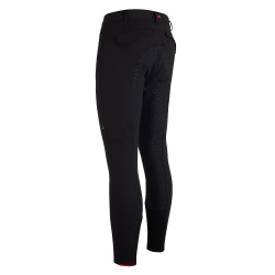 Pantaloni da equitazione Euro-Star Acer FullGrip uomo Meteorite Nero Pantaloni da equitazione Euro-Star Acer FullGrip uomo Meteorite Nero
