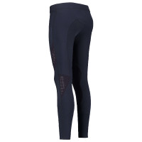 Leggings da equitazione Euro-Star Athletics KneeGrip Blu navy