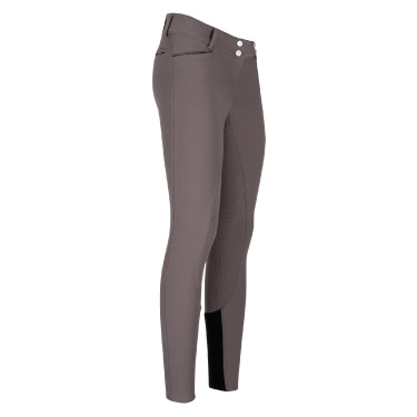 Pantaloni da equitazione Euro-Star Arielle FullGrip Talpa Marrone