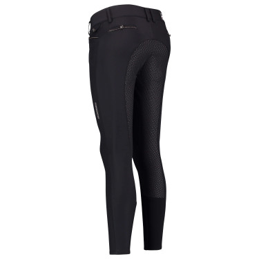 Pantaloni da equitazione Euro-Star Arielle FullGrip Nero