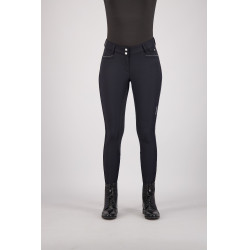 Pantaloni da equitazione Euro-Star Arielle FullGrip Nero