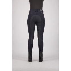 Pantaloni da equitazione Euro-Star Arielle FullGrip Nero