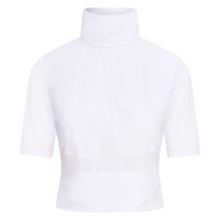 Crop top da competizione Euro-Star Flying Fearless Bianco