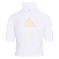 Crop top da competizione Euro-Star Flying Fearless Bianco Crop top da competizione Euro-Star Flying Fearless Bianco