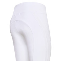 Collant da equitazione Euro-Star Flying Fundamental FullGrip Bianco