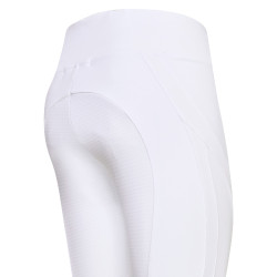 Collant da equitazione Euro-Star Flying Fundamental FullGrip Bianco