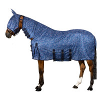 Coperta anti-mosche Imperial Riding Carly Bloom della marina Blu