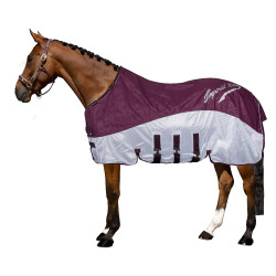 Couverture anti-mouches et pluie Imperial Riding Super-dry Bordeaux Couverture anti-mouches et pluie Imperial Riding Super-dry Bordeaux