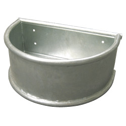 Mangiatoia Semicircolare Zincata Kerbl