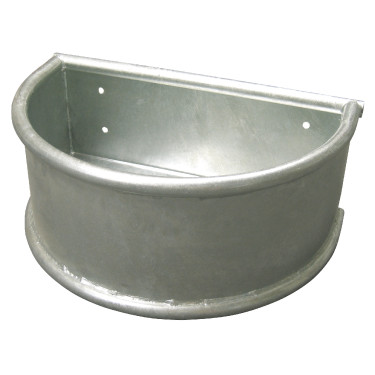 Mangiatoia Semicircolare Zincata Kerbl