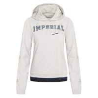 Felpa con cappuccio Imperial Riding Classy Brughiera grigia