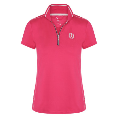 Polo Tech Imperial Riding Ruby Rosa brillante