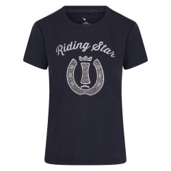 Top Imperial Riding You Shine Girl Blu navy