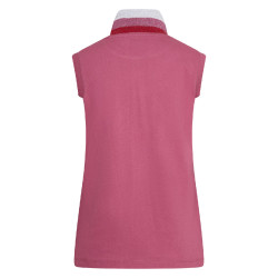 Polo senza maniche Imperial Riding Frenzie Rosa viola