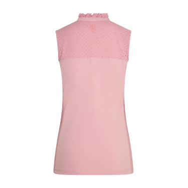 Polo senza maniche Imperial Riding Camee Rosa chic