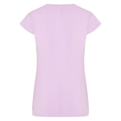 T-shirt Imperial Riding Glam Bloom di orchidea Viola