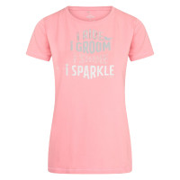 T-shirt Imperial Riding I Ride Solido rosa chic